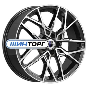K&K Вудроф (КС1044) 7x18 5x108 ET52 D60.1 Алмаз черный Литой