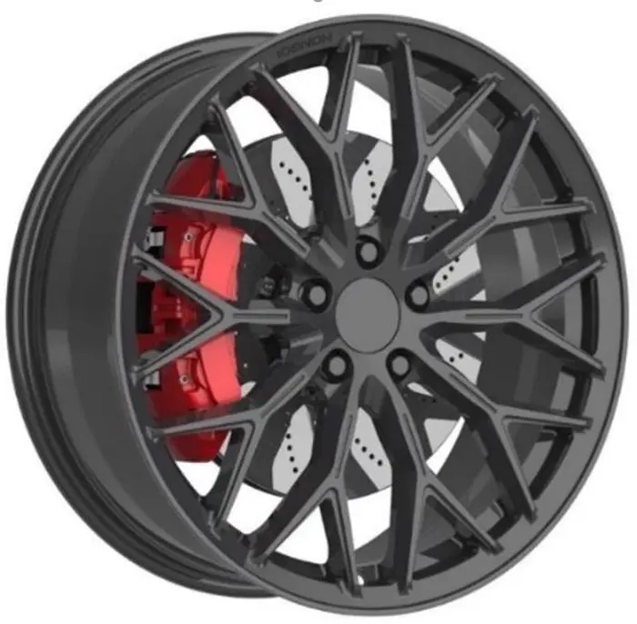 VISSOL F-1630 8,5x21 5*108 Et:35 Dia:63,4 Gloss Black