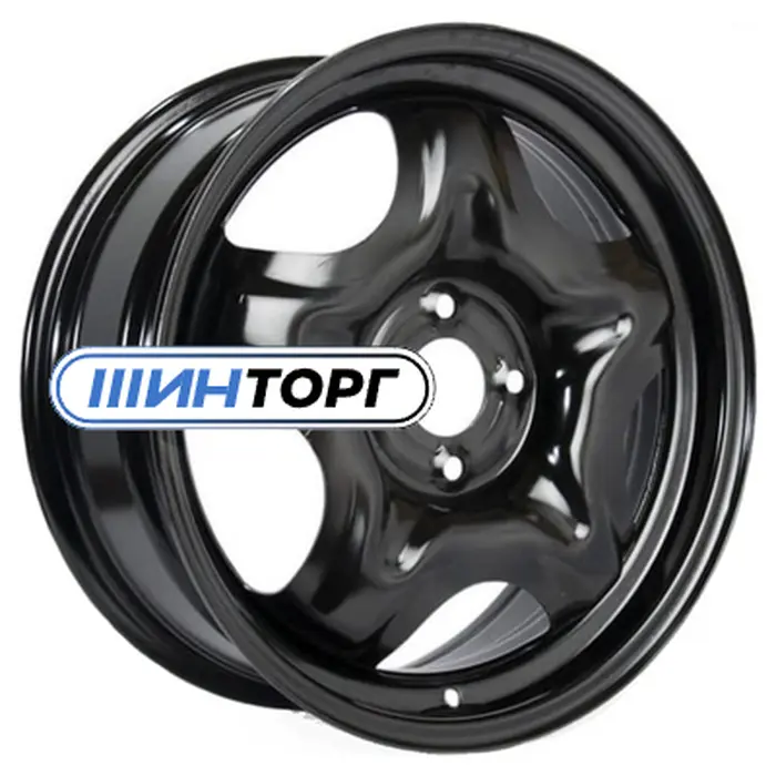 ТЗСК Renault Sandero Stepway 6.5x16 4x100 ET37 D60.1 Черный Штампованный