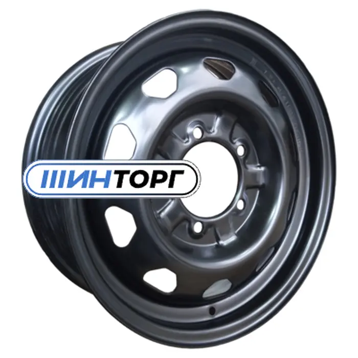 Kronprinz УАЗ Патриот/Хантер 6.5x16 5x139.7 ET40 D108.5 Black Штампованный